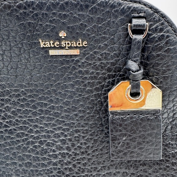 Kate Spade New York Mini Caden Leather Backpack Black‎ Satchel Purse Adjustable main image 4